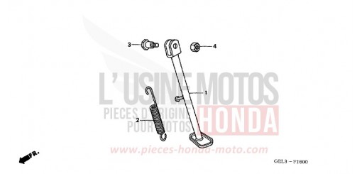 BEQUILLE XR50R2 de 2002